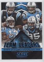 Cam Newton, Jonathan Stewart, Kelvin Benjamin, Charles Johnson