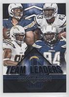 Philip Rivers, Branden Oliver, Malcom Floyd, Corey Liuget