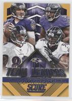 Joe Flacco, Justin Forsett, Steve Smith Sr., Elvis Dumervil