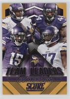 Teddy Bridgewater, Matt Asiata, Greg Jennings, Everson Griffen