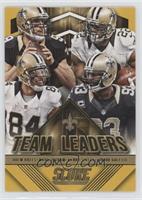 Drew Brees, Mark Ingram, Kenny Stills, Junior Galette