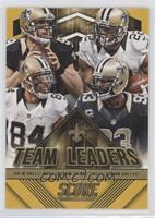 Drew Brees, Mark Ingram, Kenny Stills, Junior Galette