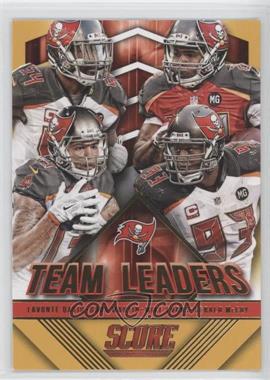 2015 Score - Team Leaders - Gold #24 - Lavonte David, Doug Martin, Mike Evans, Gerald McCoy