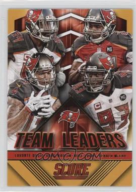 2015 Score - Team Leaders - Gold #24 - Lavonte David, Doug Martin, Mike Evans, Gerald McCoy