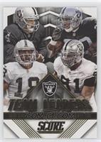 Derek Carr, Darren McFadden, Andre Holmes, Justin Tuck