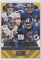 Eli Manning, Andre Williams, Odell Beckham Jr., Jason Pierre-Paul