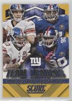 Eli Manning, Andre Williams, Odell Beckham Jr., Jason Pierre-Paul