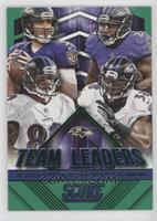 Joe Flacco, Justin Forsett, Steve Smith Sr., Elvis Dumervil