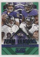 Joe Flacco, Justin Forsett, Steve Smith Sr., Elvis Dumervil