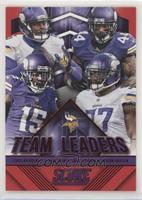 Teddy Bridgewater, Matt Asiata, Greg Jennings, Everson Griffen