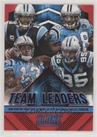 Cam Newton, Jonathan Stewart, Kelvin Benjamin, Charles Johnson