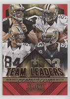 Drew Brees, Mark Ingram, Kenny Stills, Junior Galette