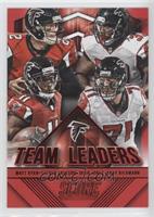 Matt Ryan, Steven Jackson, Julio Jones, Kroy Biermann