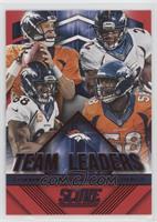 Peyton Manning, C.J. Anderson, Demaryius Thomas, Von Miller