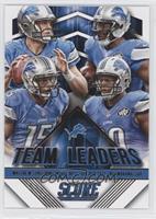 Matthew Stafford, Joique Bell, Golden Tate, Ndamukong Suh