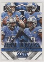 Matthew Stafford, Joique Bell, Golden Tate, Ndamukong Suh