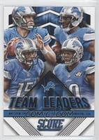 Matthew Stafford, Joique Bell, Golden Tate, Ndamukong Suh