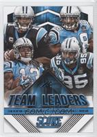 Cam Newton, Jonathan Stewart, Kelvin Benjamin, Charles Johnson