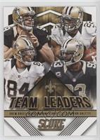 Drew Brees, Mark Ingram, Kenny Stills, Junior Galette