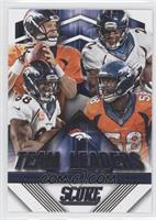 Peyton Manning, C.J. Anderson, Demaryius Thomas, Von Miller