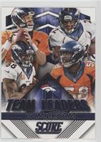 Peyton Manning, C.J. Anderson, Demaryius Thomas, Von Miller