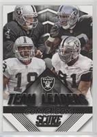 Derek Carr, Darren McFadden, Andre Holmes, Justin Tuck