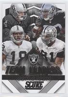 Derek Carr, Darren McFadden, Andre Holmes, Justin Tuck