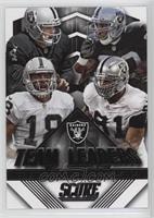 Derek Carr, Darren McFadden, Andre Holmes, Justin Tuck