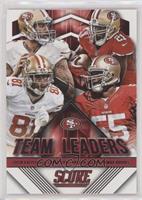 Colin Kaepernick, Frank Gore, Anquan Boldin, Ahmad Brooks