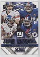 Eli Manning, Andre Williams, Odell Beckham Jr., Jason Pierre-Paul