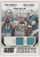 Jarvis Landry, Brian Hartline, Ryan Tannehill