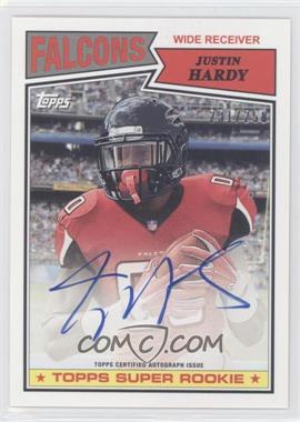 2015 Topps - 1987 Topps Super Rookie Autographs #87A-JHA - Justin Hardy /250