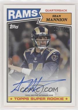 2015 Topps - 1987 Topps Super Rookie Autographs #87A-SM - Sean Mannion /200