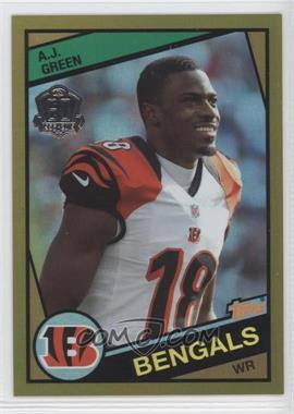 2015 Topps - 60th Anniversary - Road to Victory Gold #T60-AG - A.J. Green /150