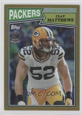 2015 Topps - 60th Anniversary - Road to Victory Gold #T60-CM - Clay Matthews /150