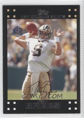 2015 Topps - 60th Anniversary Buybacks - Rare Blue #2007-29 - Drew Brees