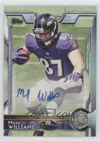 Rookie Variation - Maxx Williams (Ball in Right Arm)