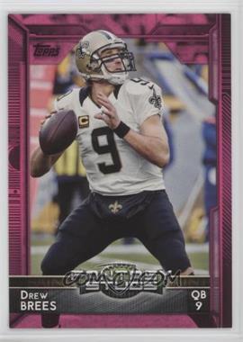 2015 Topps - [Base] - BCA Pink #328 - Fantasy Studs - Drew Brees /499