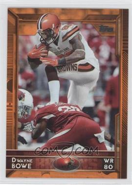 2015 Topps - [Base] - Factory Set Hobby Orange #109 - Dwayne Bowe /75