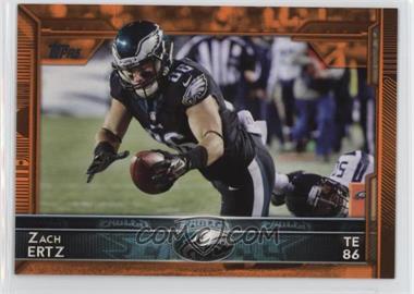 2015 Topps - [Base] - Factory Set Hobby Orange #199 - Zach Ertz /75