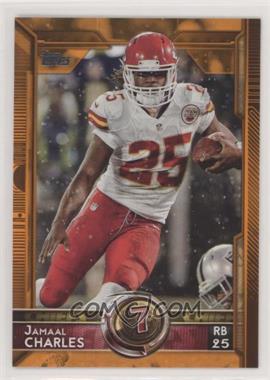 2015 Topps - [Base] - Factory Set Hobby Orange #350 - Topp 60 - Jamaal Charles /75