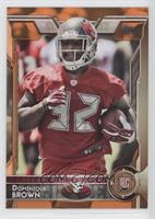 Rookie - Dominique Brown #/75