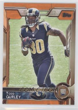 2015 Topps - [Base] - Factory Set Hobby Orange #422 - Rookie - Todd Gurley /75