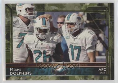 2015 Topps - [Base] - STS Camo #257 - Miami Dolphins /399