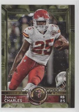 2015 Topps - [Base] - STS Camo #350 - Topp 60 - Jamaal Charles /399