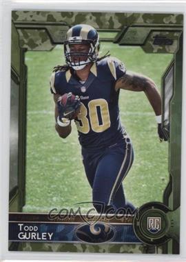 2015 Topps - [Base] - STS Camo #422 - Rookie - Todd Gurley /399