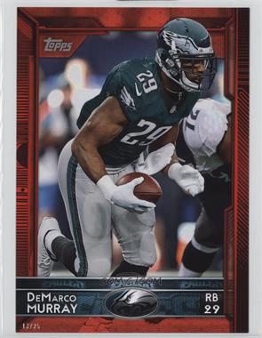 2015 Topps - [Base] - Topps.com Online Exclusive 5 x 7 Red #40 - DeMarco Murray /25