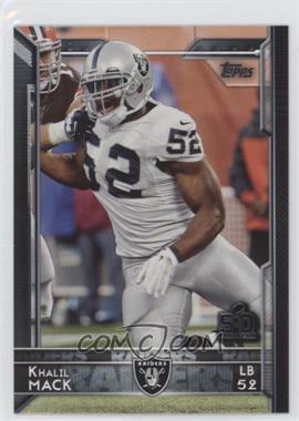 2015 Topps - [Base] - Topps.com Online Exclusive NFL 50th Super Bowl #145 - Khalil Mack