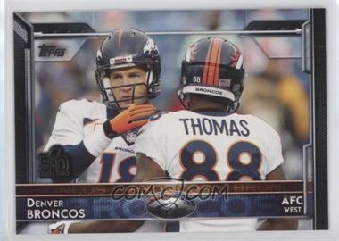 2015 Topps - [Base] - Topps.com Online Exclusive NFL 50th Super Bowl #270 - Denver Broncos