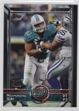 2015 Topps - [Base] - Topps.com Online Exclusive NFL 50th Super Bowl #364 - Topp 60 - Ndamukong Suh